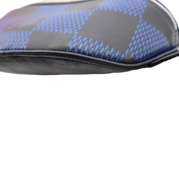 LOUIS VUITTON  Campus Damier Infini Leather Bumbag Navy Blue - Picture 5 of 10